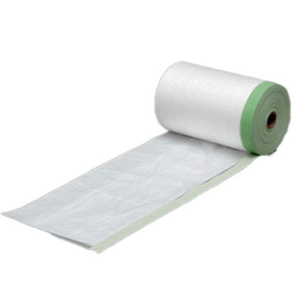 【1ケース20巻入】養生用布テープマスカー W3000mm×25m巻 16mm幅テープ HDPE 半透明 0.009mm厚 表面コロナ処理 内装工事・外装工事・塗装作業用