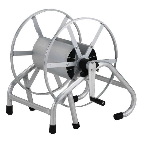 ホース巻取機 トラック取付型 MA-100T 全高515mm×全長525mm×全幅560mm 最大ホース巻取長さ100m ホースリール 散水ホース収納 工事用 業務用 屋外 昭和ブリッジ