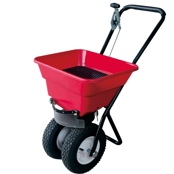 手動2輪タイプ マルチ散布機 30L 高さ815mm×幅530mm×長さ890mm 肥料 顆粒 粉 鶏ふん 農業 ガーデニング KT-30PRO 和コーポレーション