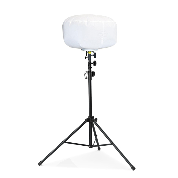LED全光バルーンライト 輝夜50W 小型三脚 7000lm 直径500mm×高さ320mm IP55 調光 省エネ 軽量 簡単設置 夜間 工事 イベント BL-50-F 和コーポレーション