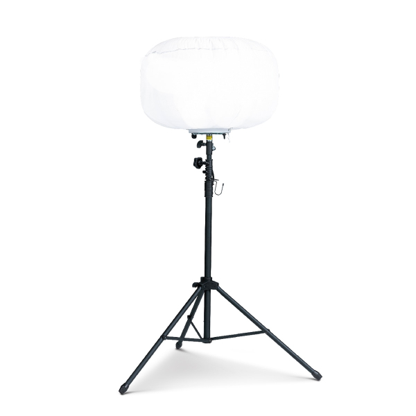LED全光バルーンライト 110W 小型三脚 15600lm 直径600mm×高さ400mm IP55 調光 省エネ 軽量 簡単設置 夜間 工事 イベント BL-110-F 和コーポレーション