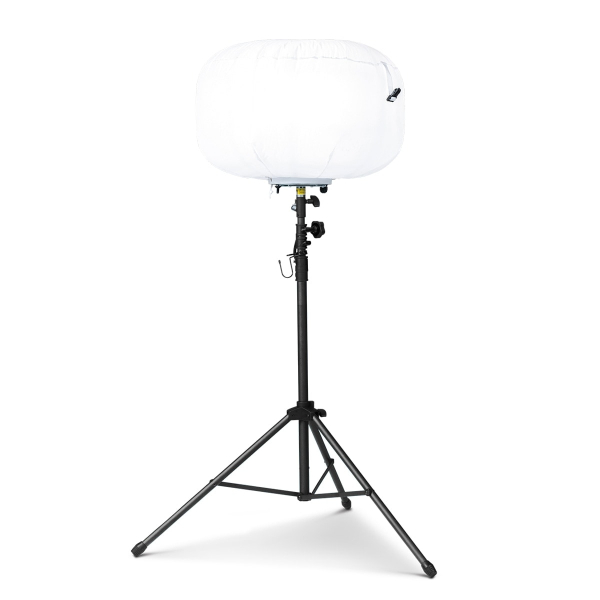 LED全光バルーンライト 210W 小型三脚 28000lm 直径600mm×高さ400mm IP55 調光 省エネ 軽量 簡単設置 夜間 工事 イベント BL-210-F 和コーポレーション