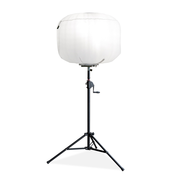 LED全光バルーンライト 500W 中型三脚 72000lm 高さ1450～2180mm IP55 調光 省エネ 軽量 簡単設置 夜間 工事 イベント BL-500-FS 和コーポレーション