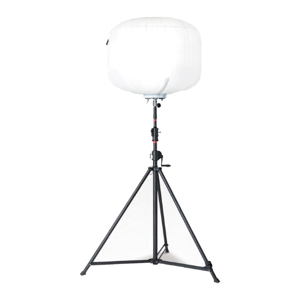 LED全光バルーンライト 輝夜 960W 三脚 145000lm 高さ1740~3700mm IP55 調光 省エネ 軽量 簡単設置 夜間 工事 イベント BL-960-FS 和コーポレーション