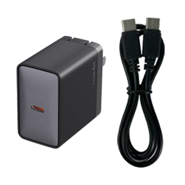 【オプション品】2026年モデル クロスファンEX専用 チャージングキット40W 充電用ACアダプター+充電用ケーブル