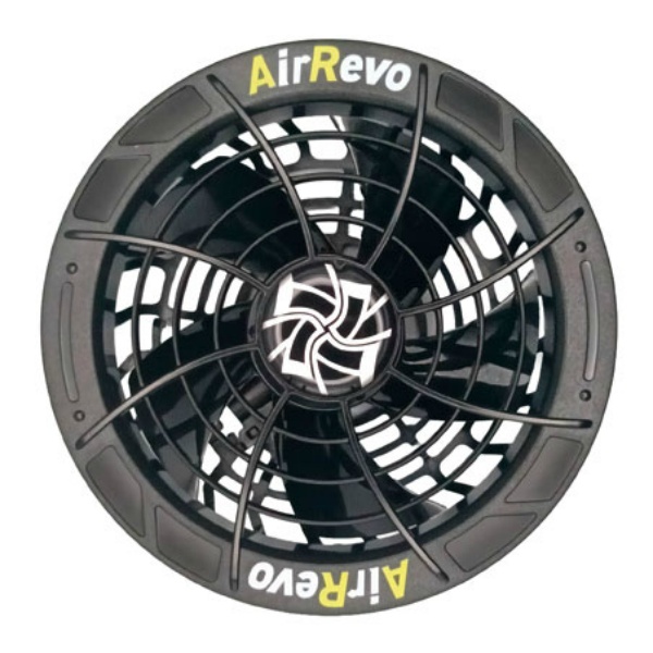 空調ワークウェアAR-628シリーズ用ファンユニット AR-628F 最大105L W107mm×H37mm 取付穴径90φ AirRevolution KMネクスト