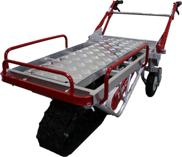 電動台車ハコボA 耐荷重120kg クローラータイプ  重量物運搬用 アルミス