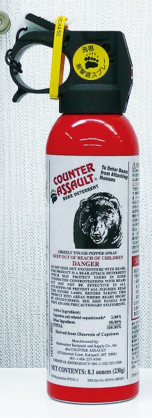 熊撃退スプレーカウンターアソールト