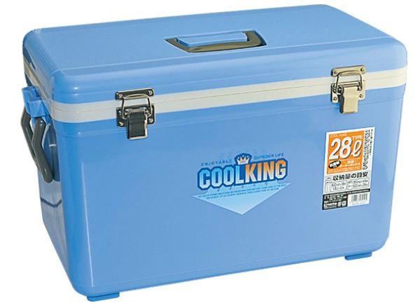 クーラーボックス18L クールキング 18D H324mm×W403mm×D267mm 2.45kg 抗菌加工