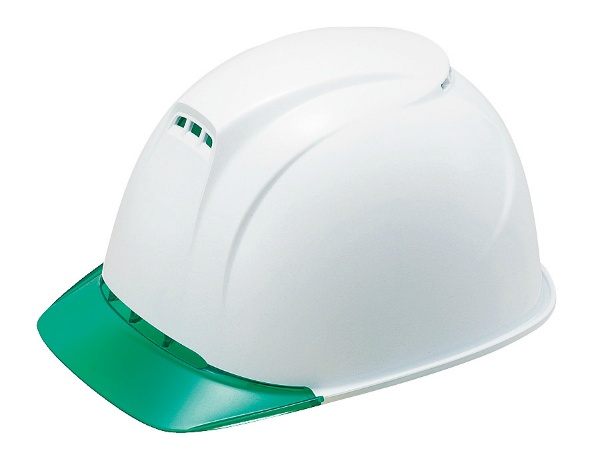 作業用ヘルメット エアライト 飛翔special ST#1830-JZ  ベンチレーション 飛来・落下物用 墜落時保護用 ABS ポリカーボネート ホワイト×グリーン
