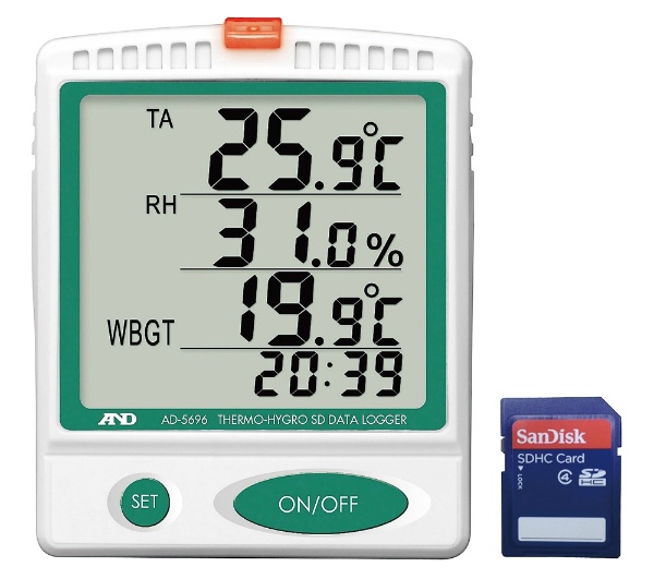 熱中症指数モニター　ＡＤ－５６９６ 熱中症対策　暑さ対策