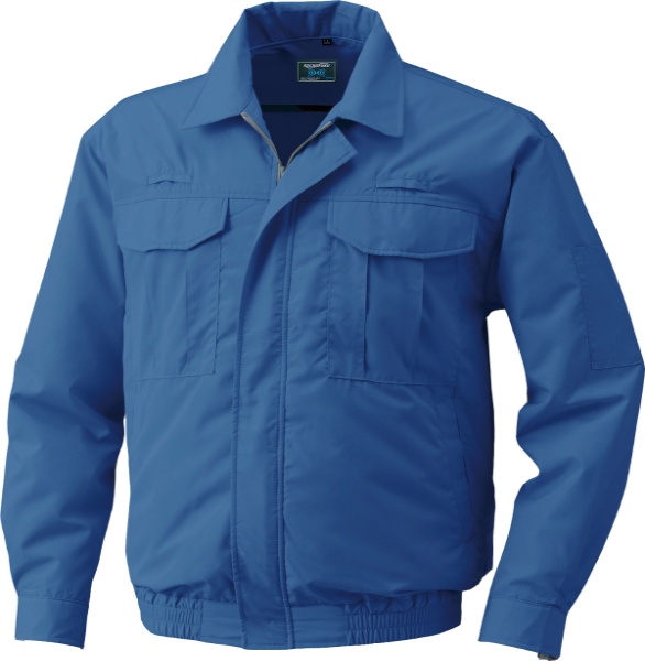 フルハーネス仕様 空調服 CN308 ダークブルー M 高所作業向け ポリエステル100% ※ファン・ケーブル・バッテリー別売 熱中症対策 夏用 空冷式 作業服 クーリングウェア つくし工房