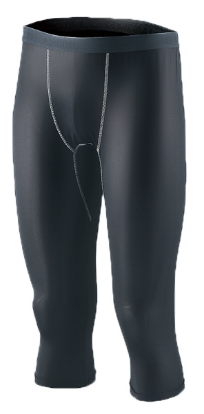 ストレッチインナー 7分丈パンツ M 接触冷感 吸汗速乾素材 X-COOL 着圧 ストレッチ素材 熱中症対策 つくし工房 CN408