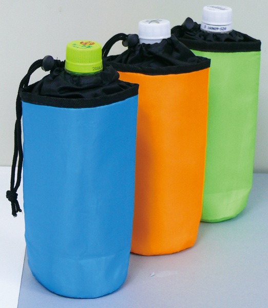 熱中症対策 ペットボトルホルダー　ブルー