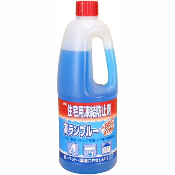 【1ケース20本セット】住宅用凍結防止剤 凍ランブルー1L不凍液 KYK 古賀薬品工業