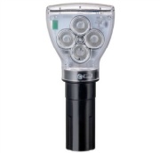 高輝度LED点滅灯  アイコレクトD2 EC9-D2 2.4GHz同期 ソーラー式 夜間自動点滅機能 工事保安灯 セーフティライト ダンレックス DANREX