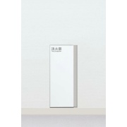 ユニオン消火器ケース 全埋込 扉付/クロス貼り壁面専用 スチール(t1.0) ポーラルホワイトペイント 256×204.3×594  UFB-1F-2300N-PWH