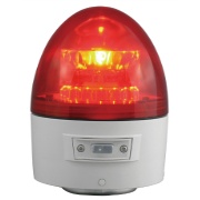 電池式LED警告灯 ニコカプセル φ118mm×H157mm VL11B-003AR 回転灯 赤 レッド パトライト 警告灯 マグネット取付/3点固定兼用 日恵製作所 nikkei