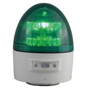 電池式LED警告灯 ニコカプセル φ118mm×H157mm VL11B-003AG 回転灯 緑 グリーン パトライト 警告灯 マグネット取付/3点固定兼用 日恵製作所 nikkei