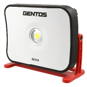 GENTOS ガンツ LEDワークライト GZ-314 6000lm IP64 Ganz AC電源式/充電式 兼用 照射角度150度 15w 大光量 作業灯・投光器 ジェントス