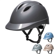 自転車用ヘルメット チャリーノ S/Mサイズ ABS ワンタッチ式アゴバンゴ アジャスター付 SG認証品 交通事故傷害保険付き DICプラスチックヘルメット