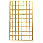 折りたたみメッシュロード スラブロード AR-4192 W450mm×L1000mm～2000mm スラブ鉄筋用安全歩行マット 連結式 打設作業 OKマット アラオ