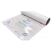 歌舞伎ロール 厚み3mm 900mm×9m ハーフカット切込入りポリエチレン製 壁養生・床養生用