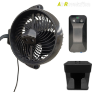 AirRevolution ドライブミスト 風量切替3段階 Wミスト冷却 USB Type-C ミスト量 最大600mL/h ロードローラー フォークリフト ゴルフカート KMネクスト