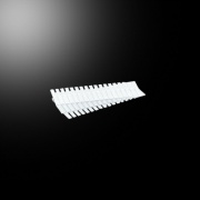 パーツボックス PCコンテナー EC22専用仕切(小) EC-22用仕切3611  ナチュラル 360mm×110mm×5mm   岐阜プラスチック