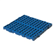 セパレートスノコ ベース ブルー 最大外寸610mm×610mm×47mm PE リススノコ 岐阜プラスチック