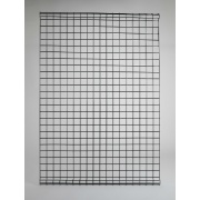 【屋内用・単品】 スチール製ワイヤーメッシュパーティション ヘリオス メッシュパネル本体1015 PHM-0007 W1000mm×H1450mm×D30mm 高岡ケージ工業