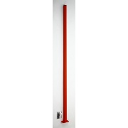【屋内用・単品】 スチール製ワイヤーメッシュパーティション ヘリオス 支柱H2000mm TCPT-0006 W80mm×H2000mm×D120mm 高岡ケージ工業