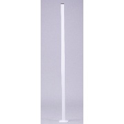 【屋外用・単品】スチール製ワイヤーメッシュパーティション ヘリオス 支柱H1500mm TCPT-0019 W80mm×H1500mm×D120mm 高岡ケージ工業