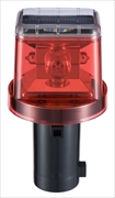 ソーラー式LED工事灯 ソーラースターミニ 赤 LE-130-R-R/R 工事保安灯 コーン用セーフティライト