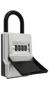【6個セット】ABUSキーBOX　カギの預かり箱mini 南京錠型DS-KB-2ｍ ４桁可変式 W66mm×H150mm