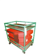 ボックスウォール用　専用四輪台車