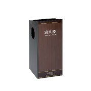 樹脂製消火器スタンド ミセル 消火器かくれんぼ Aタイプ W210mm×H490mm ブラック  テラモト TERAMOTO OT558-260-0