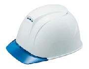作業用ヘルメット エアライト 飛翔special ST#1830-JZ  ベンチレーション 飛来・落下物用 墜落時保護用 ABS ポリカーボネート ホワイト×ブルー