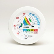 環境管理温湿度計「熱中症注意」　23ｃｍ 熱中症対策　暑さ対策