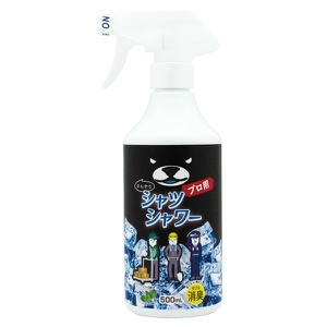 プロ用 ひんやりシャツシャワー500ml 冷却スプレー CN8103 極冷感 消臭 除菌 熱中症対策 つくし工房