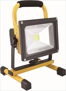 充電式LED投光器 GD-F026-2Y　20W 1600-1800ルーメン IP65 防塵・防水 耐久仕様 広角 作業灯 株式会社ネクセル nexcell