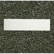 フロアサイン　白線・ネームプレート　幅400mm×高さ100mm シールタイプ 路面標示材 駐車場向け アトムペイント