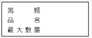 危険物標識 【最大数量－】 300mm×600mm メラミン鉄板製 K91