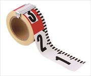 テープロッド エコ「ピタッ！」とロッド 60mm幅×赤白20cm ＨＰＲ602Ｔ マイゾックス MYZOX