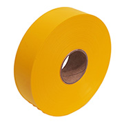 標識テープ　ＨＴ－30　黄　30ｘ100m 高耐久 高強度 軟質ビニール製 マイゾックス MYZOX