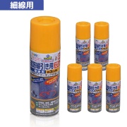 【1ケース6本入】 道路線引き用スプレー 細線 3cm幅黄 400ml 速乾性 1回塗り つや消し 屋内外 アスファルト・コンクリート用 丸吹きノズル 安全ガス抜きキャップ付き マーキング用 アサヒペン