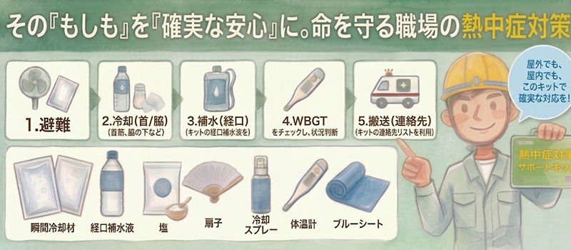  熱中対策キット＋(プラス)