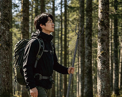 山の多用途フックポール