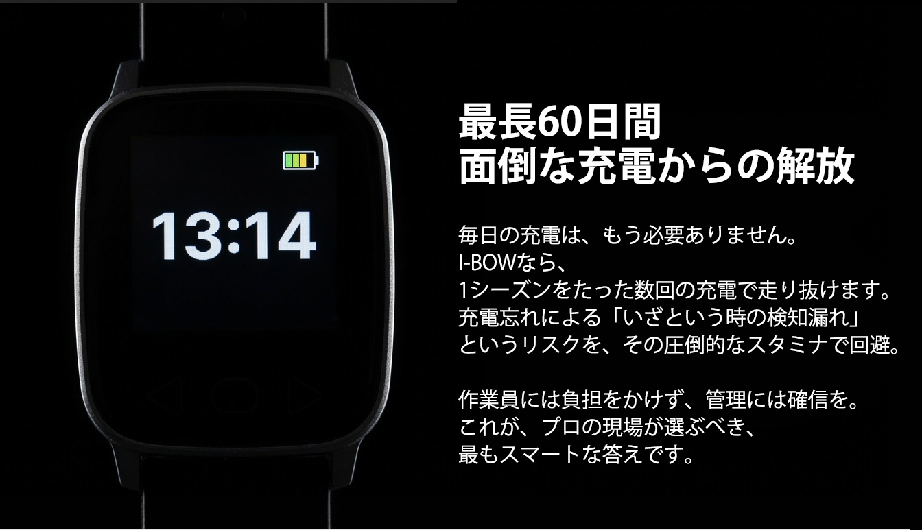 熱中対策ウォッチアイボウ2026 最長60日ロングバッテリー