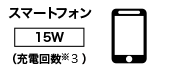 スマートフォン【15W】※3